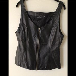 100% GENUINE LEATHER VEST